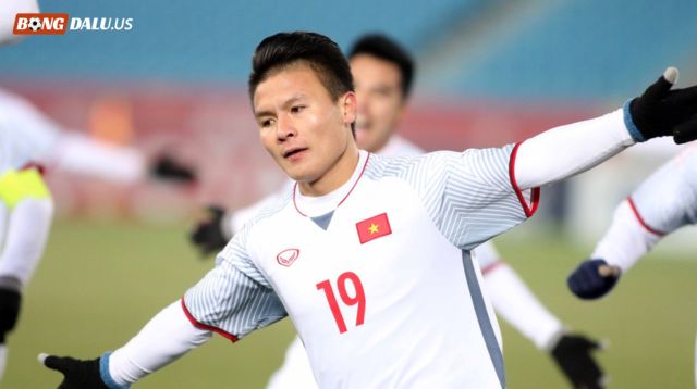 Quang Hải ghi bàn quyết định tại tứ kết với U23 Iraq tại U23 châu Á 2018